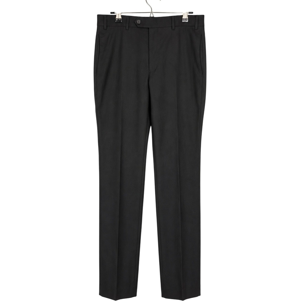Lauren Ralph Lauren Dress Pants Mens 36x32 Black Stretch Straight Leg Trousers